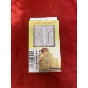 Sports Headset Bluetooth V4.1 Voice Answer Wireless Rechargeable